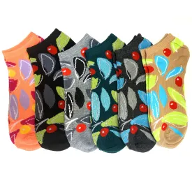 24 Pairs Lot Neon Ankle Socks Womens Ladies Fashion Candy Color Cotton Size 9-11