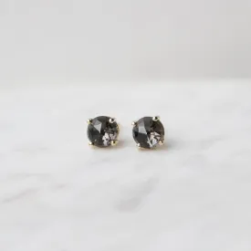 6mm Round Black Night Quartz Post