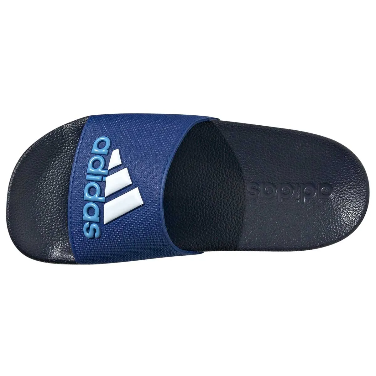 adidas Adilette Shower Sliders - Unisex - Royal Blue/White/Legend Ink