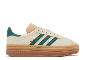 Adidas Gazelle Bold Magic Beige Collegiate Green
