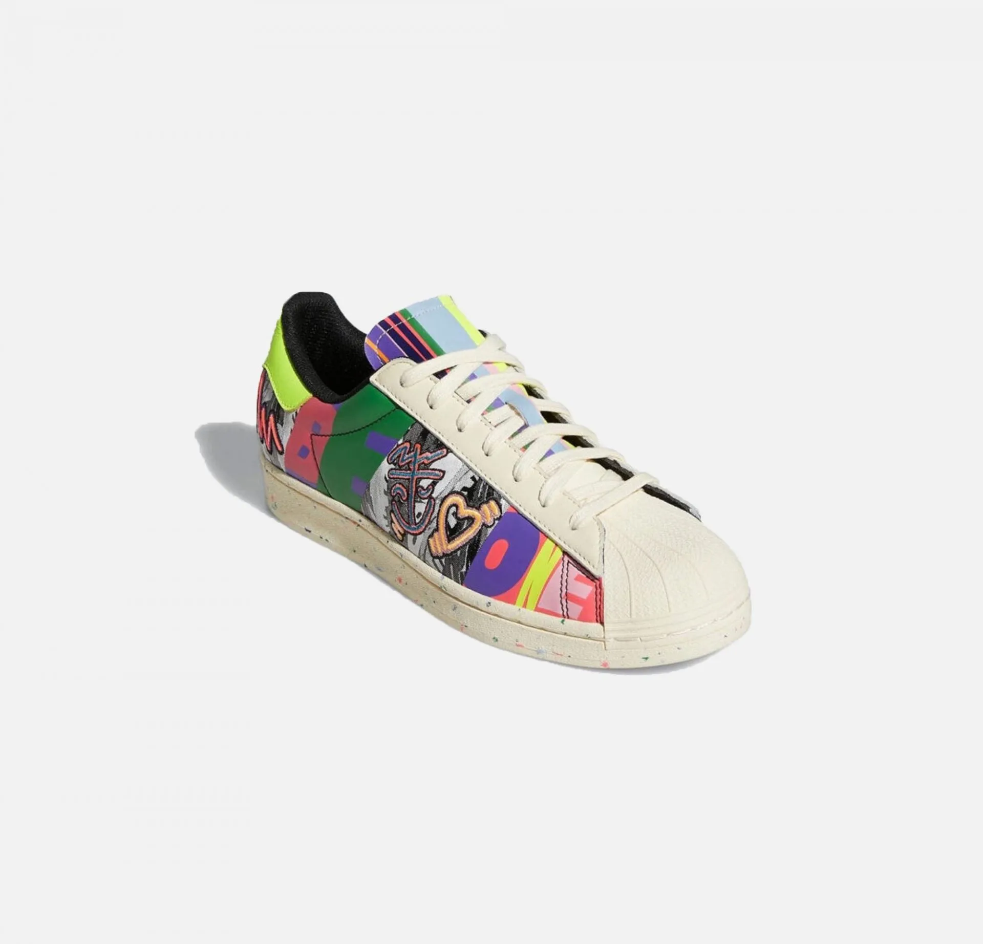 Adidas Originals | SUPERSTAR PRIDE { CREAM WHITE / CORE BLACK