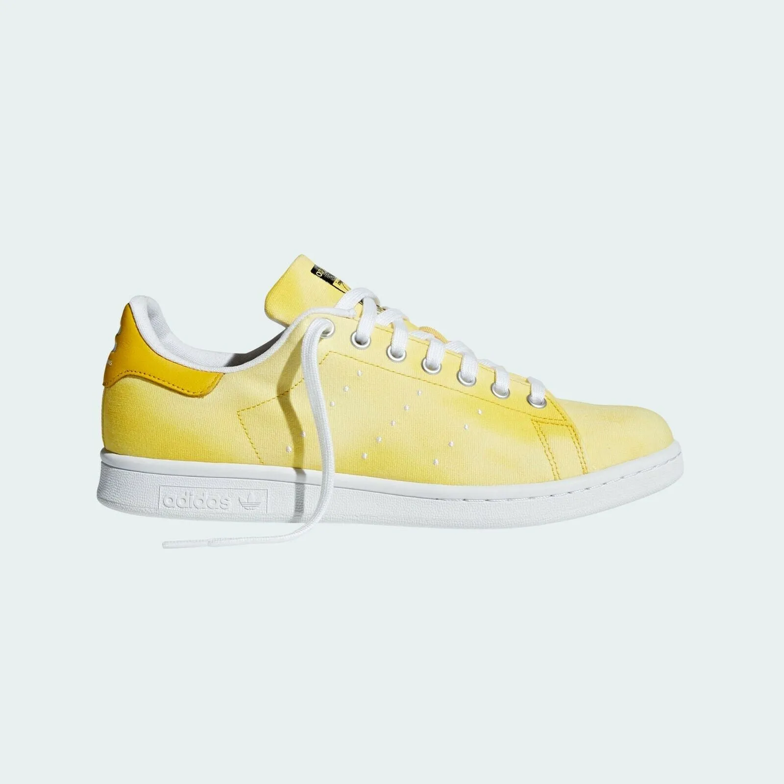 Adidas Pharrell Williams HU Stan Smith AC7042 Men's Yellow/White Shoes BS162