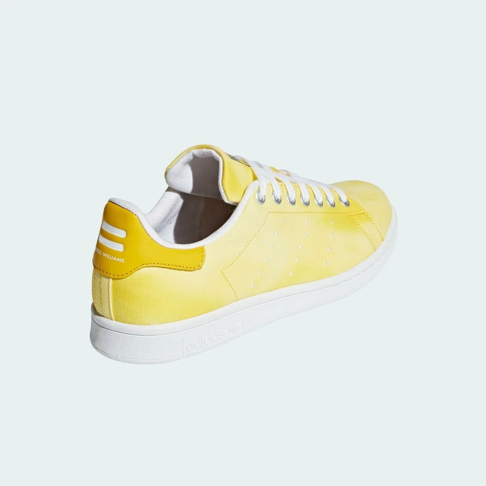 Adidas Pharrell Williams HU Stan Smith AC7042 Men's Yellow/White Shoes BS162