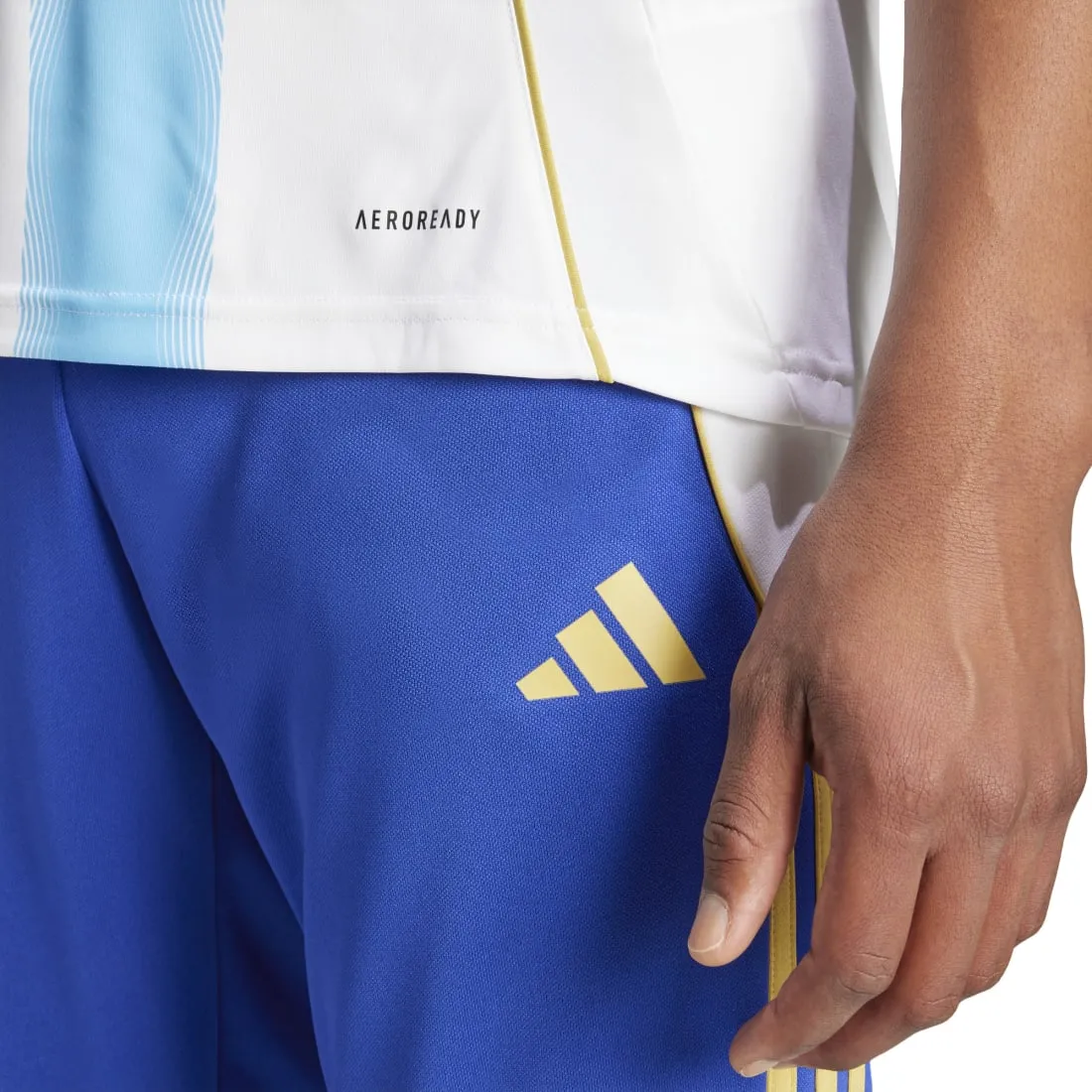 Adidas Pitch 2 Street Messi Men's Training Jersey White