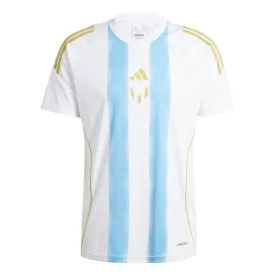 Adidas Pitch 2 Street Messi Men's Training Jersey White