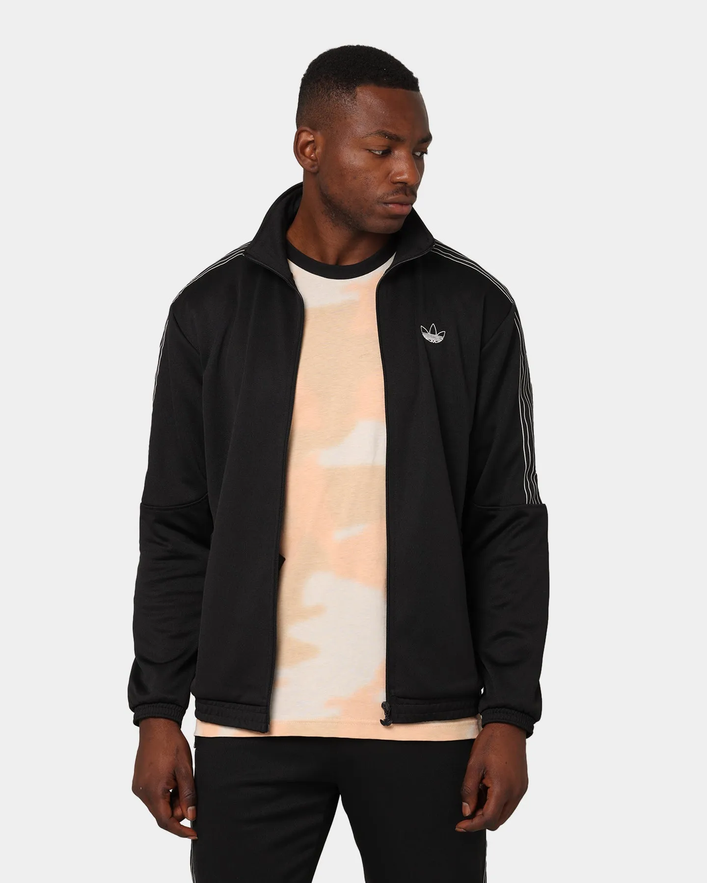 Adidas Sport Poly Track Suit Jacket Black
