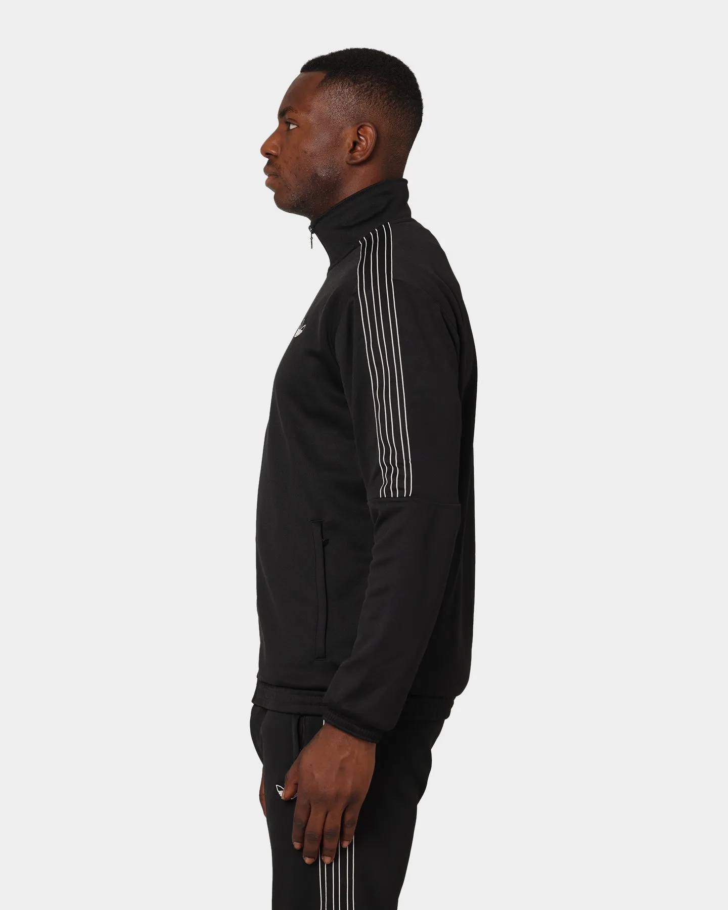 Adidas Sport Poly Track Suit Jacket Black