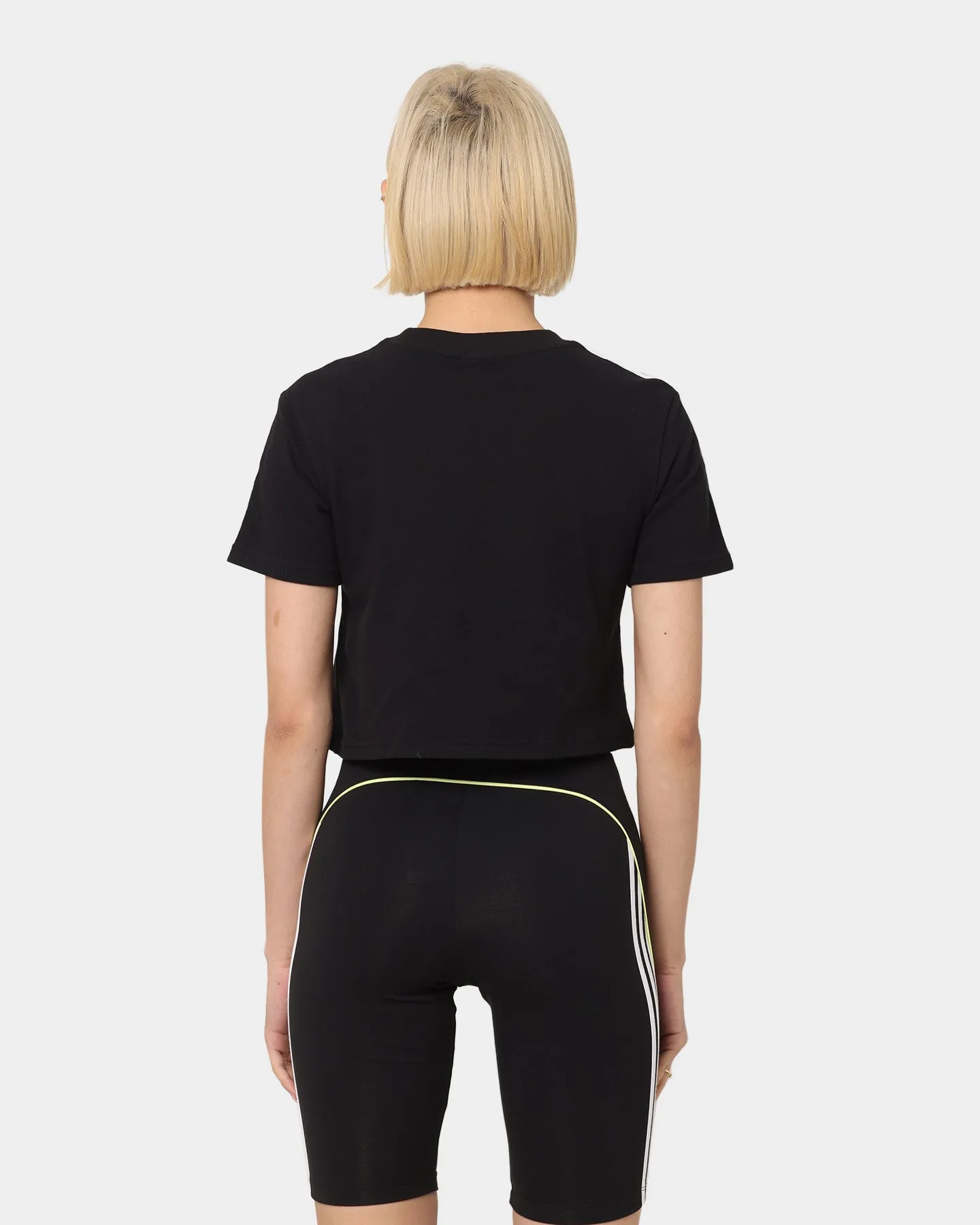Adidas Women's Cropped Pocket T-Shirt Black