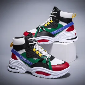 BIGFIRSE Sneakers for Men Lace-up Breathable Rubber Man Shoes Outdoor Leisure Shoes 2019  Zapatos Hombre Sneakers for Men Light