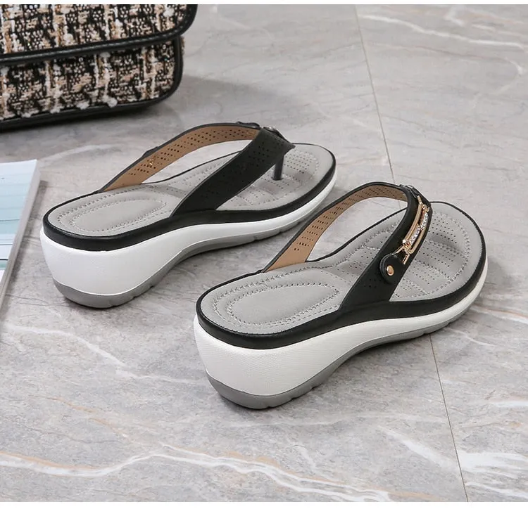 BRAVE YXIAO Designer Flip Flops Womens