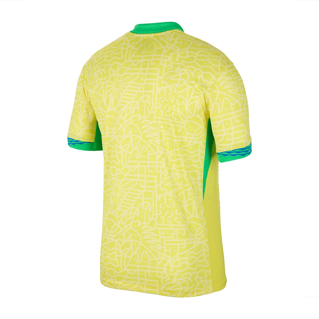 Brazil 2024 Stadium Home Men's Nike Dri-FIT Football Replica Jersey Yellow