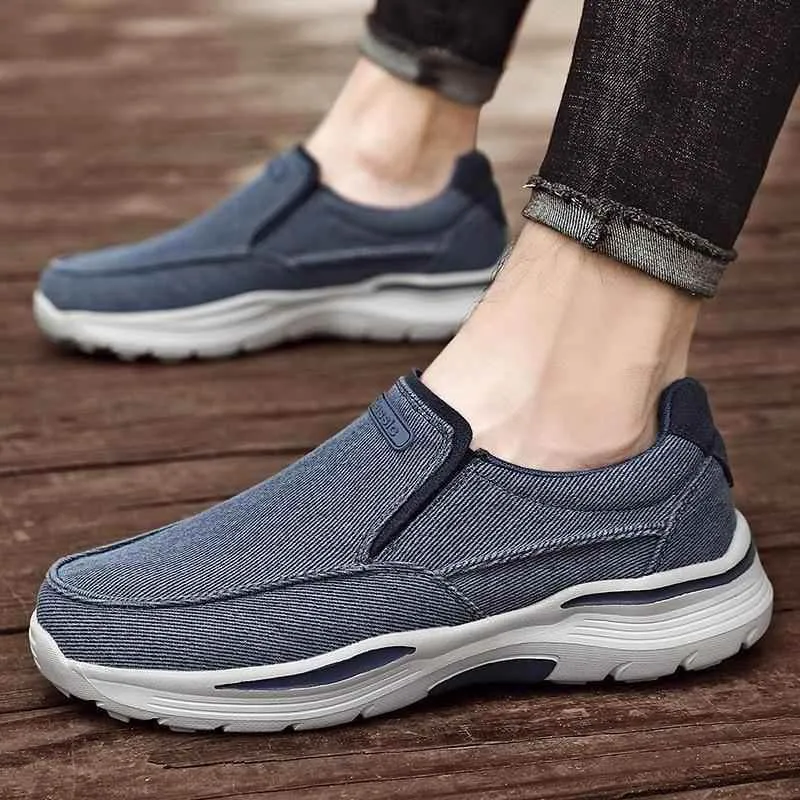 Canvas Clunky Sneaker Men's Casual Shoes TBFS0304 Breathable Loafers
