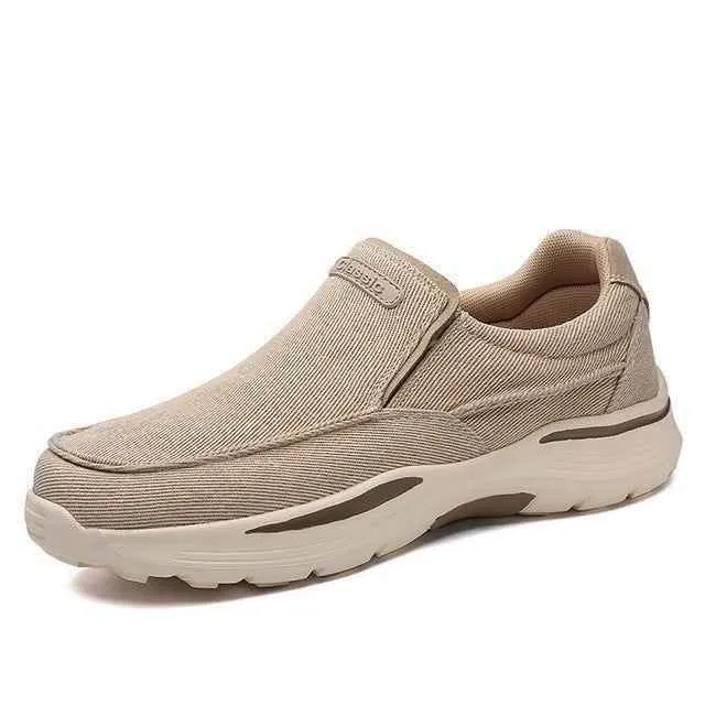 Canvas Clunky Sneaker Men's Casual Shoes TBFS0304 Breathable Loafers