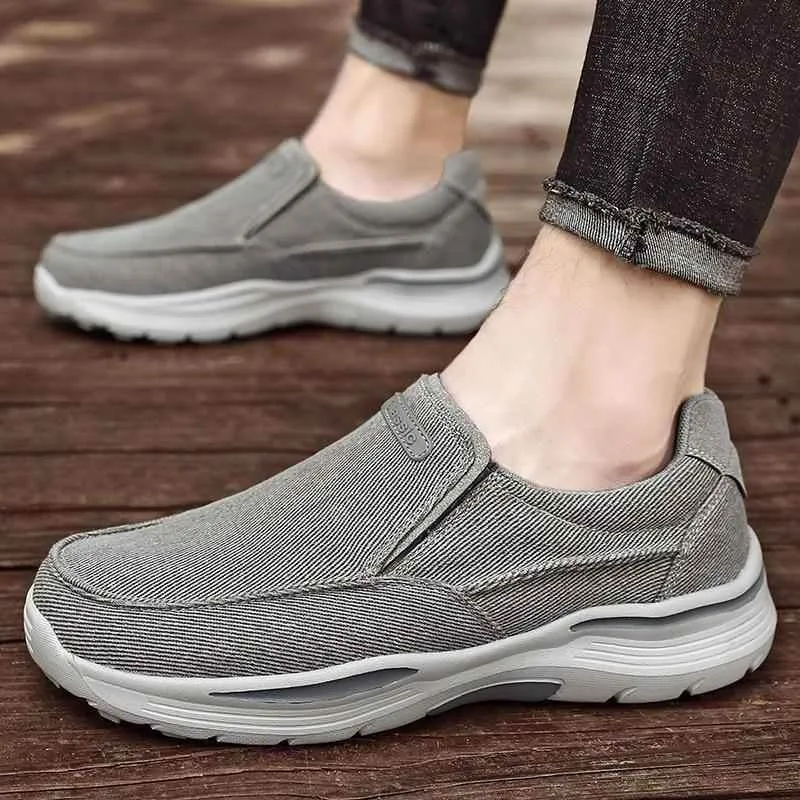 Canvas Clunky Sneaker Men's Casual Shoes TBFS0304 Breathable Loafers