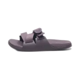 Chaco Chillos Flat Sandals Canvas Maroon Colour For Women