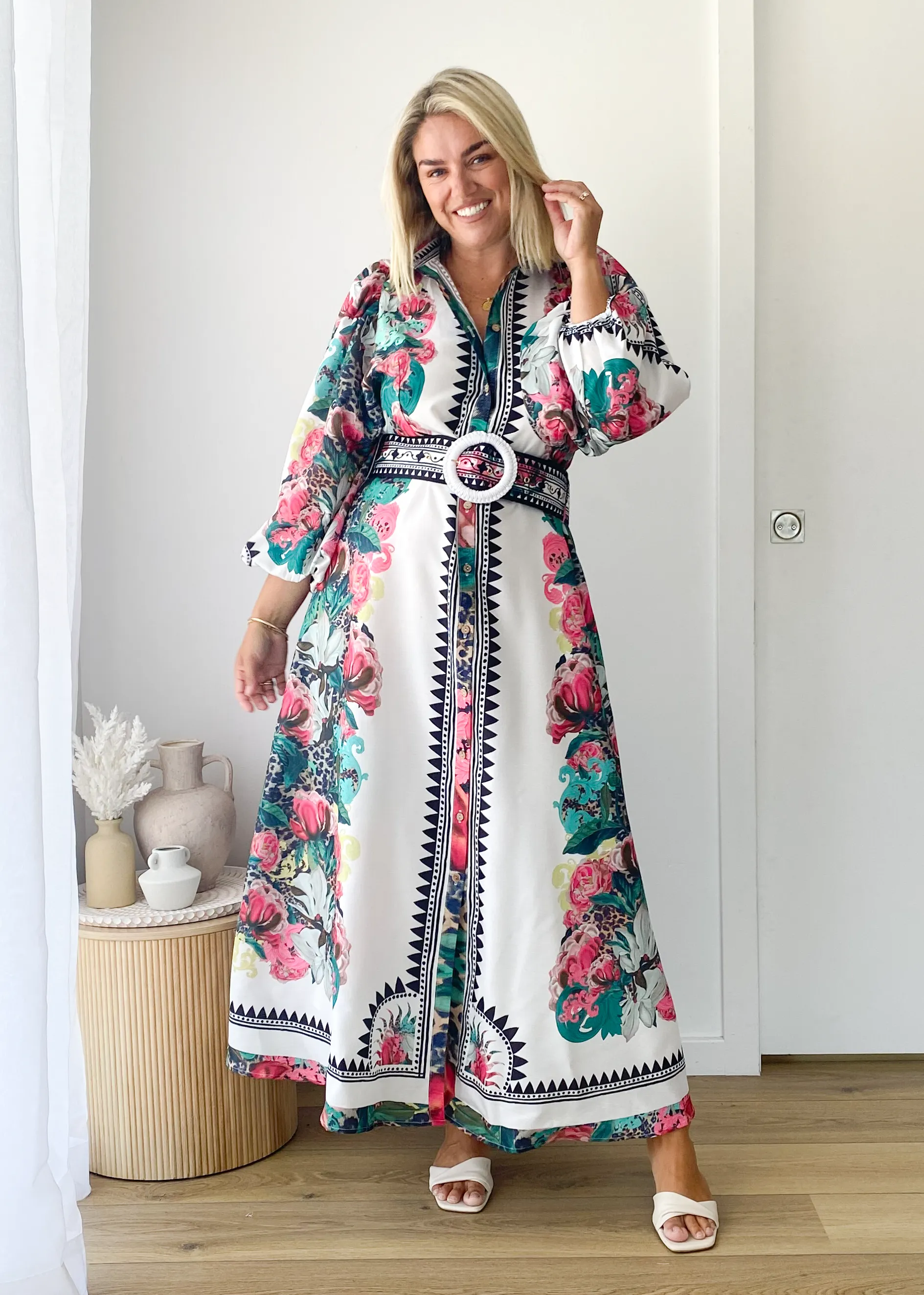Colada Maxi Dress - Eden Floral