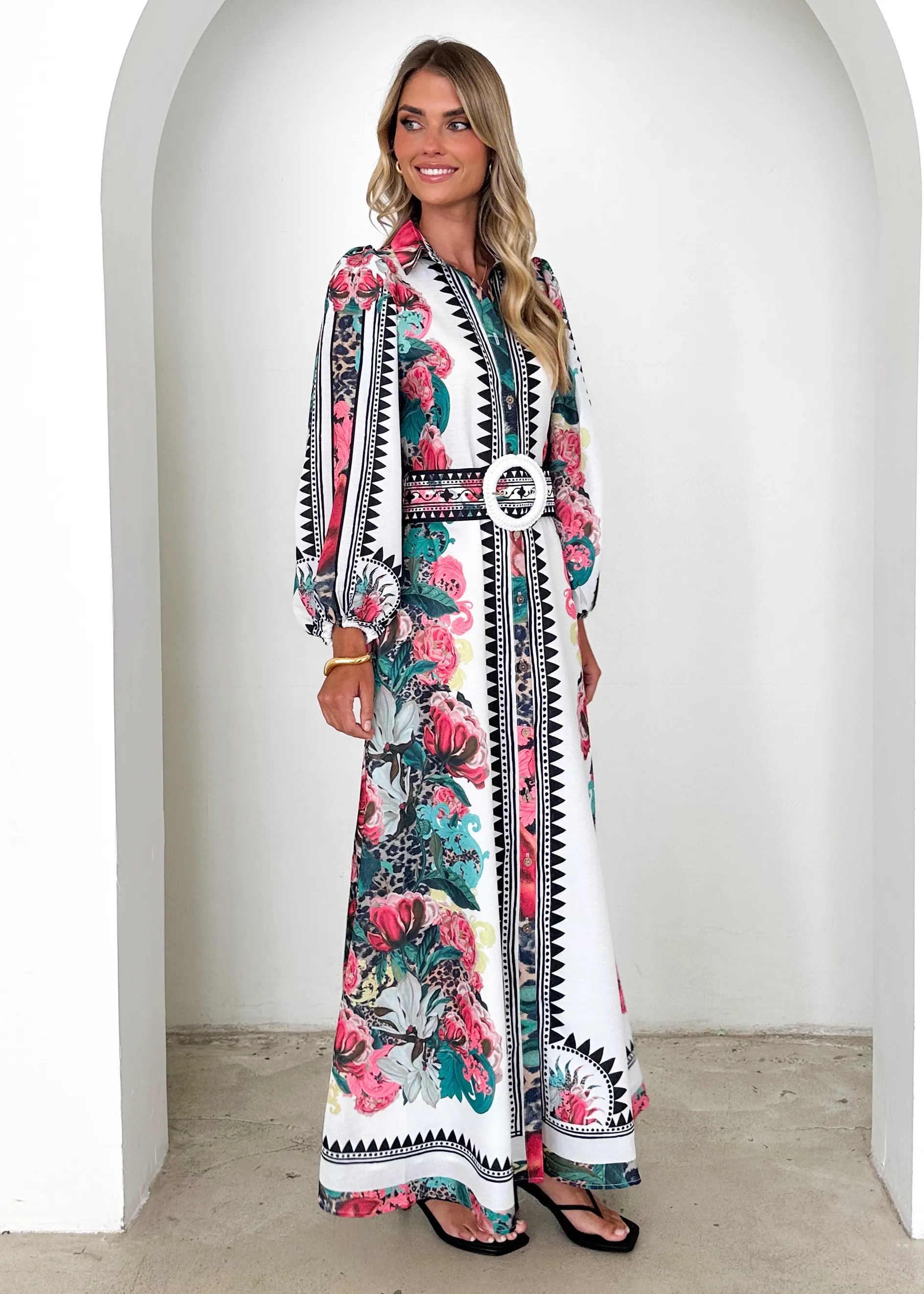 Colada Maxi Dress - Eden Floral
