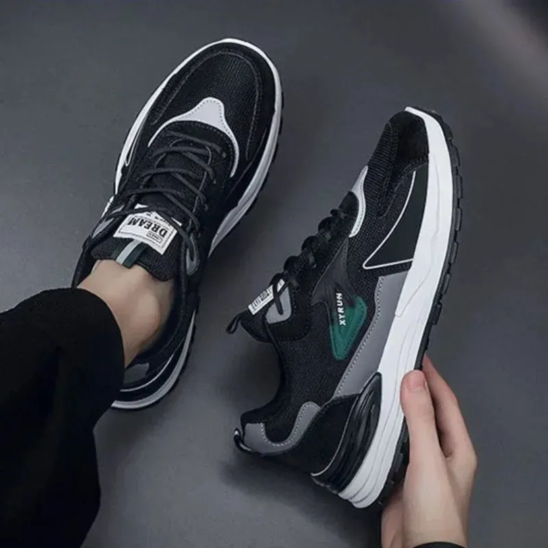 Fashion Men's Shoes Mesh Breathable Casual Sneakers