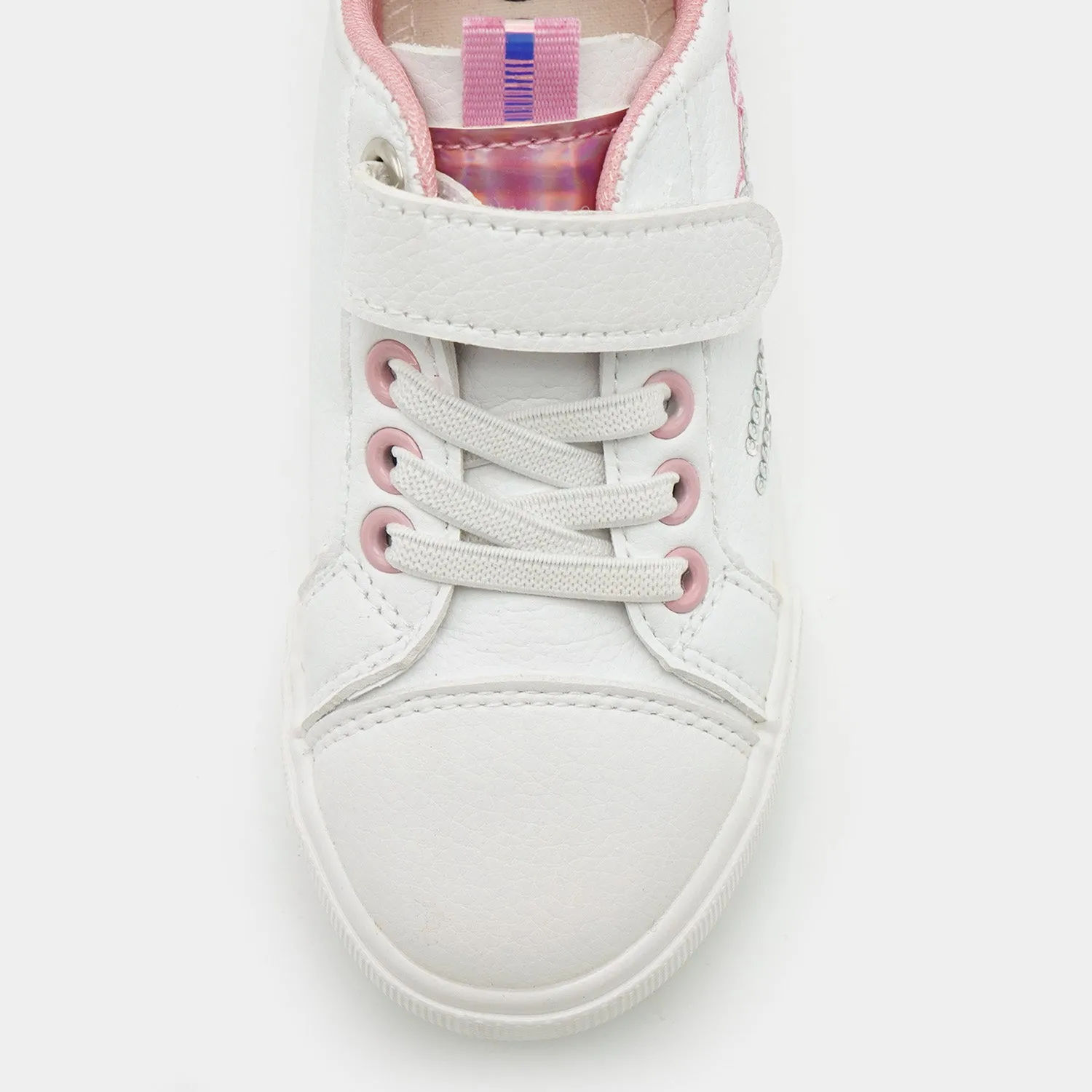 Girls Sneaker 5793B-White Pink