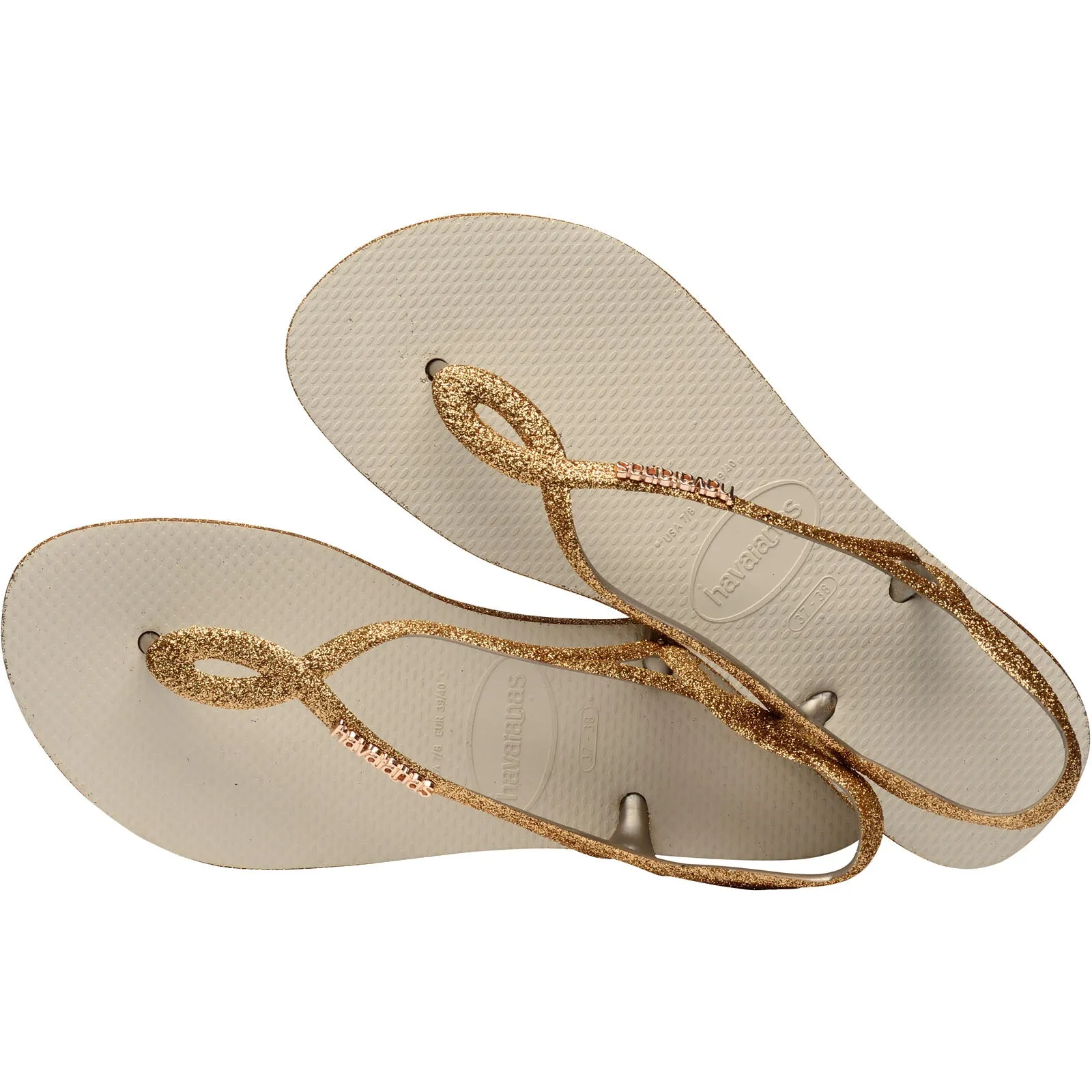 Havaianas Luna Sparkle Flip Flops