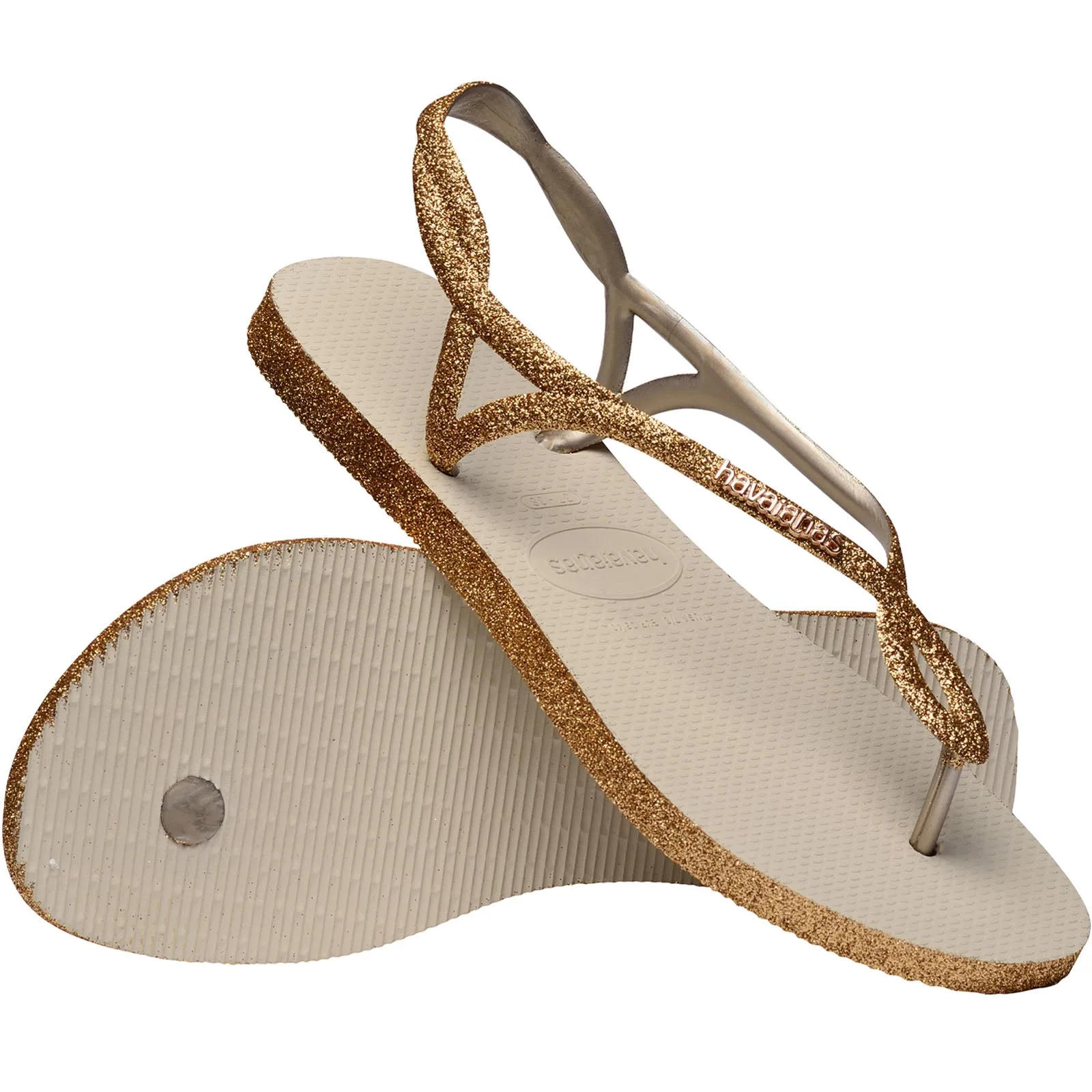 Havaianas Luna Sparkle Flip Flops