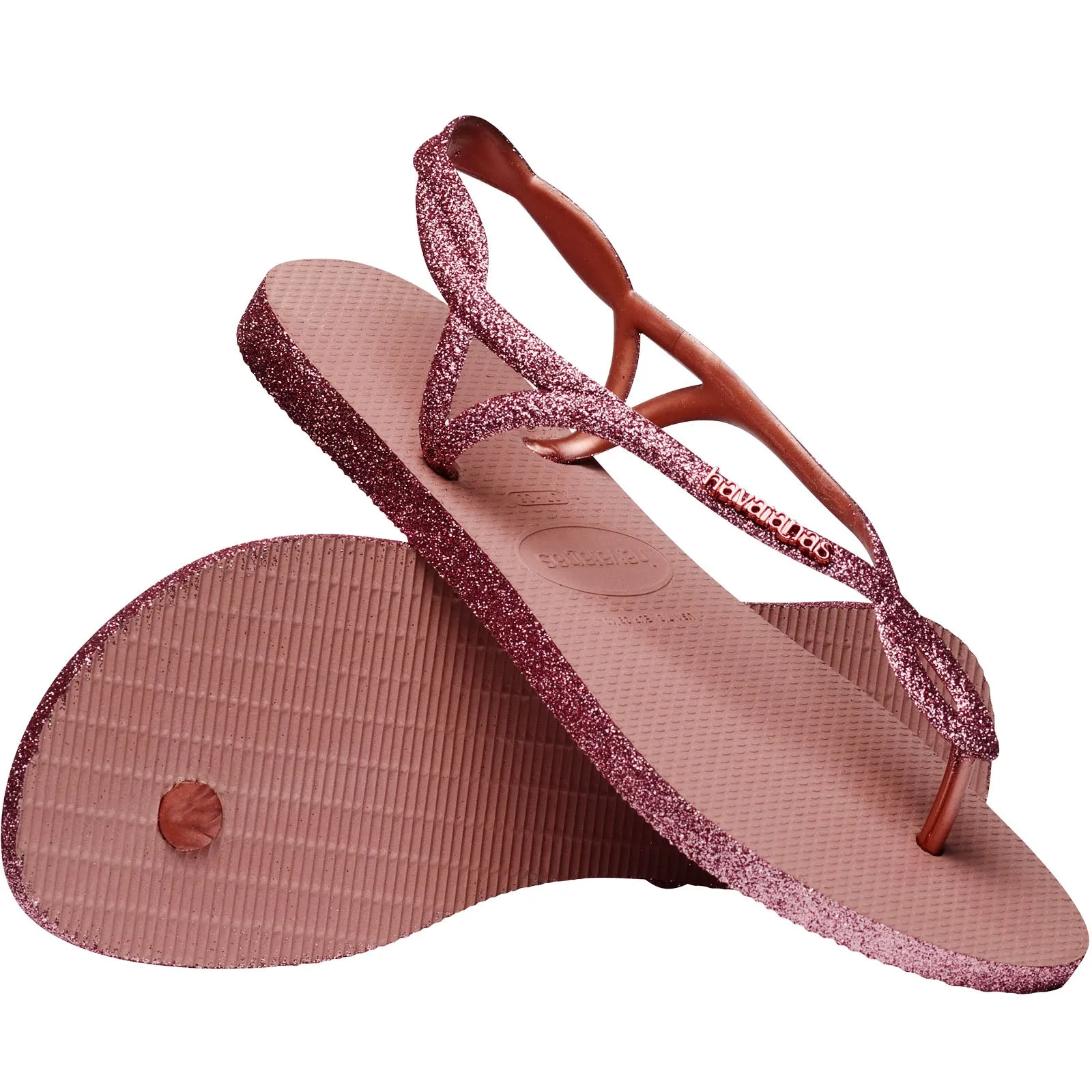 Havaianas Luna Sparkle Flip Flops