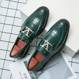 High-end Formal Leather Loafer Shoes Men