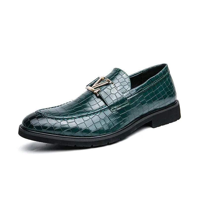 High-end Formal Leather Loafer Shoes Men