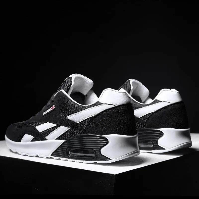 Hnzxzm Unisex Air Cushion Sneakers 36-47 Men's Casual Shoes Women Jogging Sneakers Men Shoes Zapatos Casuales De Las Mujeres