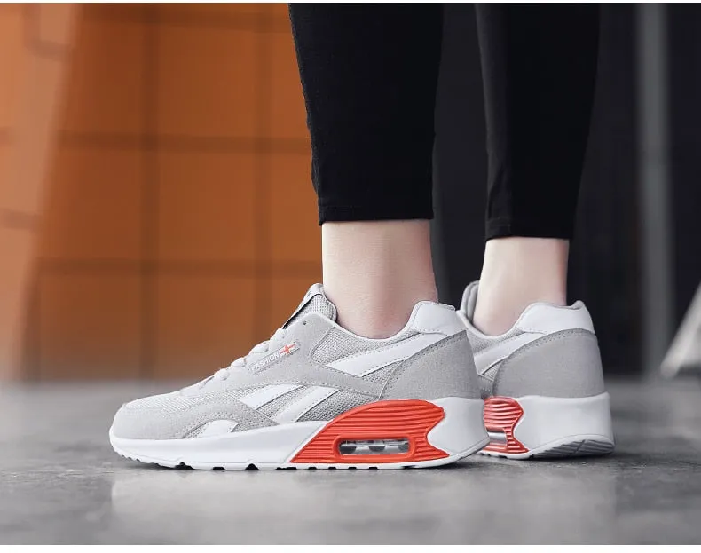 Hnzxzm Unisex Air Cushion Sneakers 36-47 Men's Casual Shoes Women Jogging Sneakers Men Shoes Zapatos Casuales De Las Mujeres