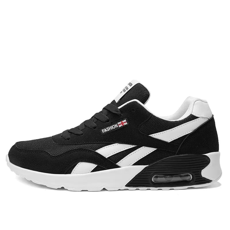 Hnzxzm Unisex Air Cushion Sneakers 36-47 Men's Casual Shoes Women Jogging Sneakers Men Shoes Zapatos Casuales De Las Mujeres