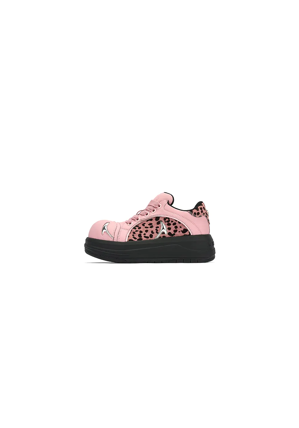 Leopard Print Patchwork Series-Pink