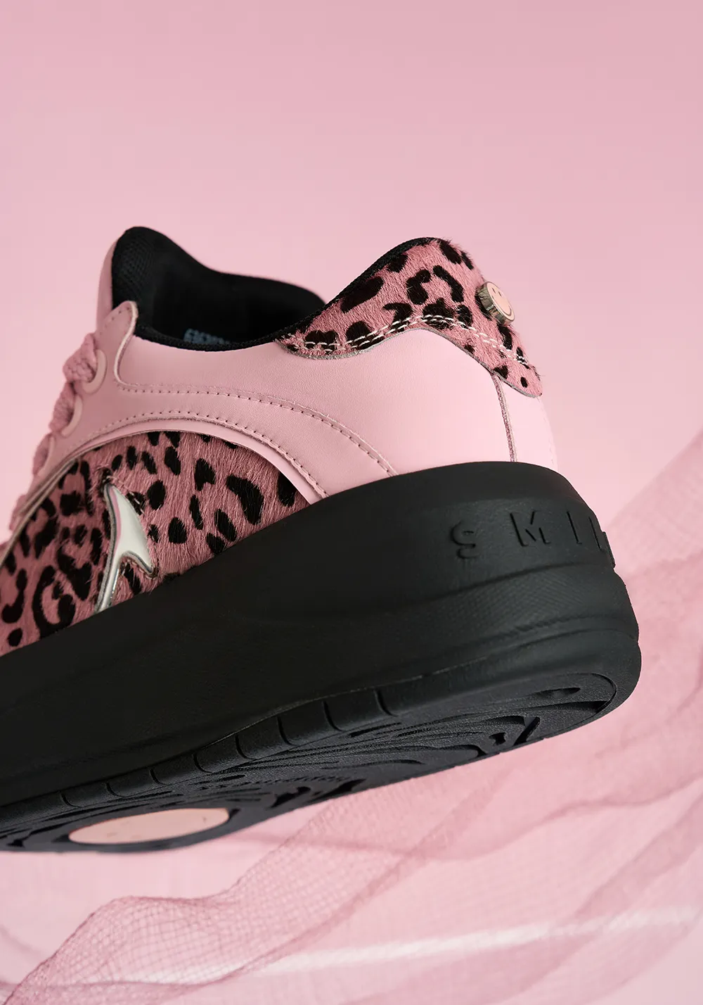 Leopard Print Patchwork Series-Pink