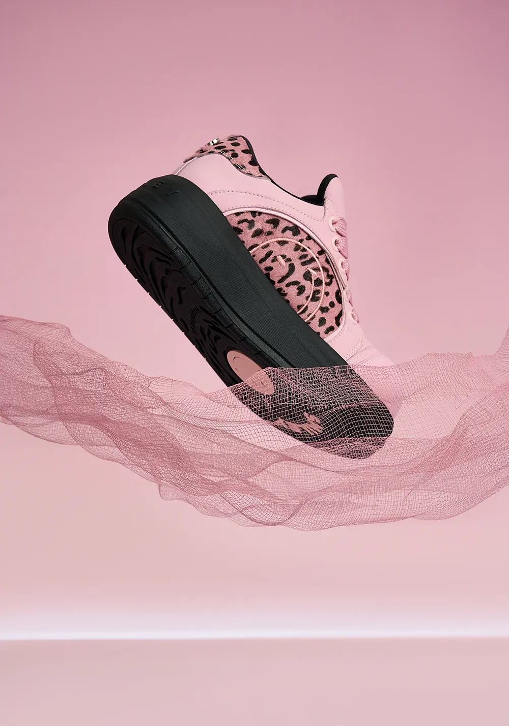 Leopard Print Patchwork Series-Pink