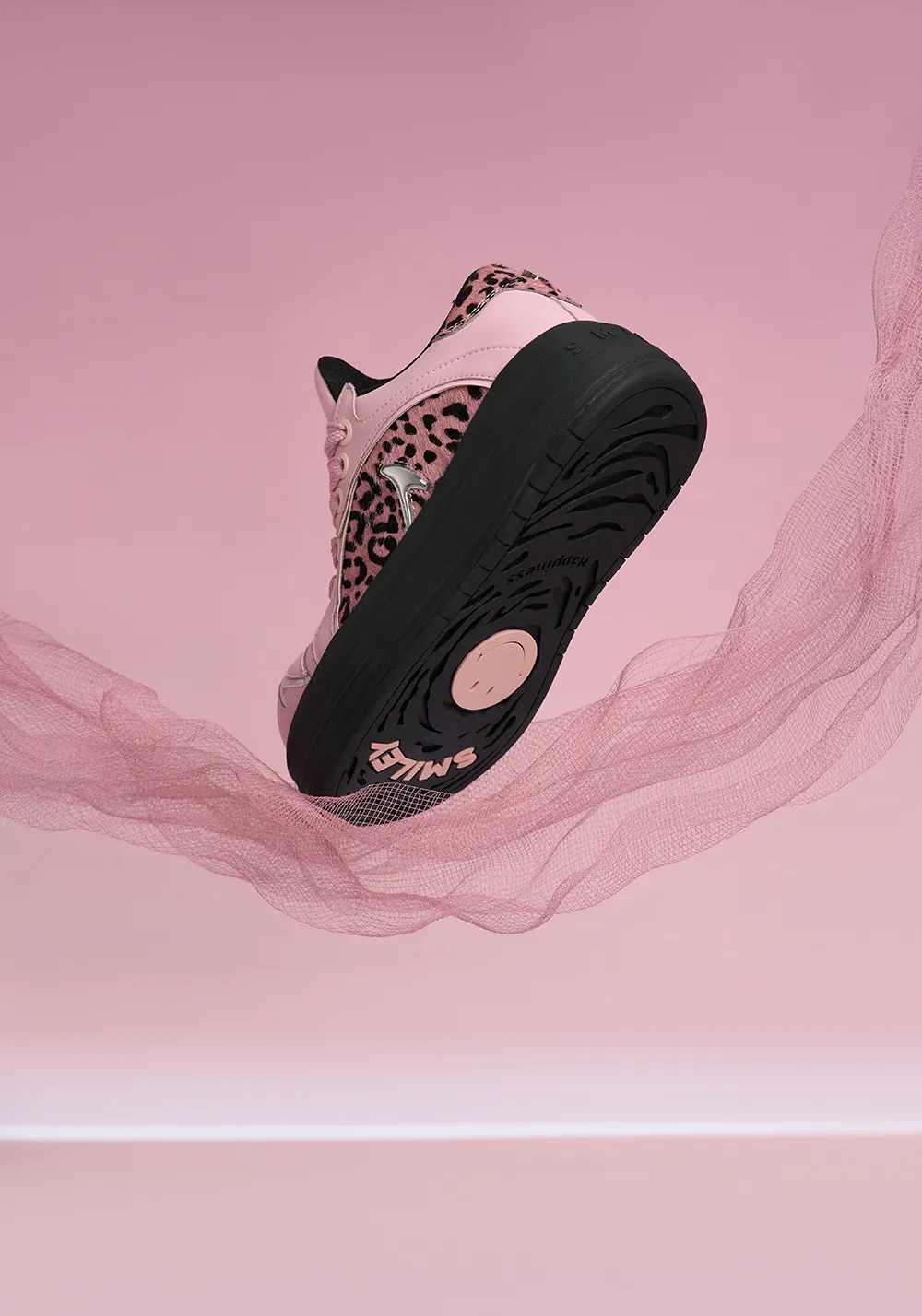 Leopard Print Patchwork Series-Pink