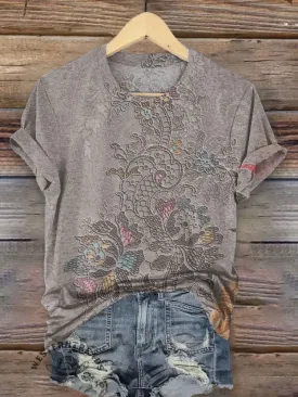 🔥Limited Time Discount🔥Vintage Art Print T-shirt