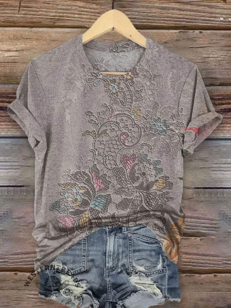 🔥Limited Time Discount🔥Vintage Art Print T-shirt