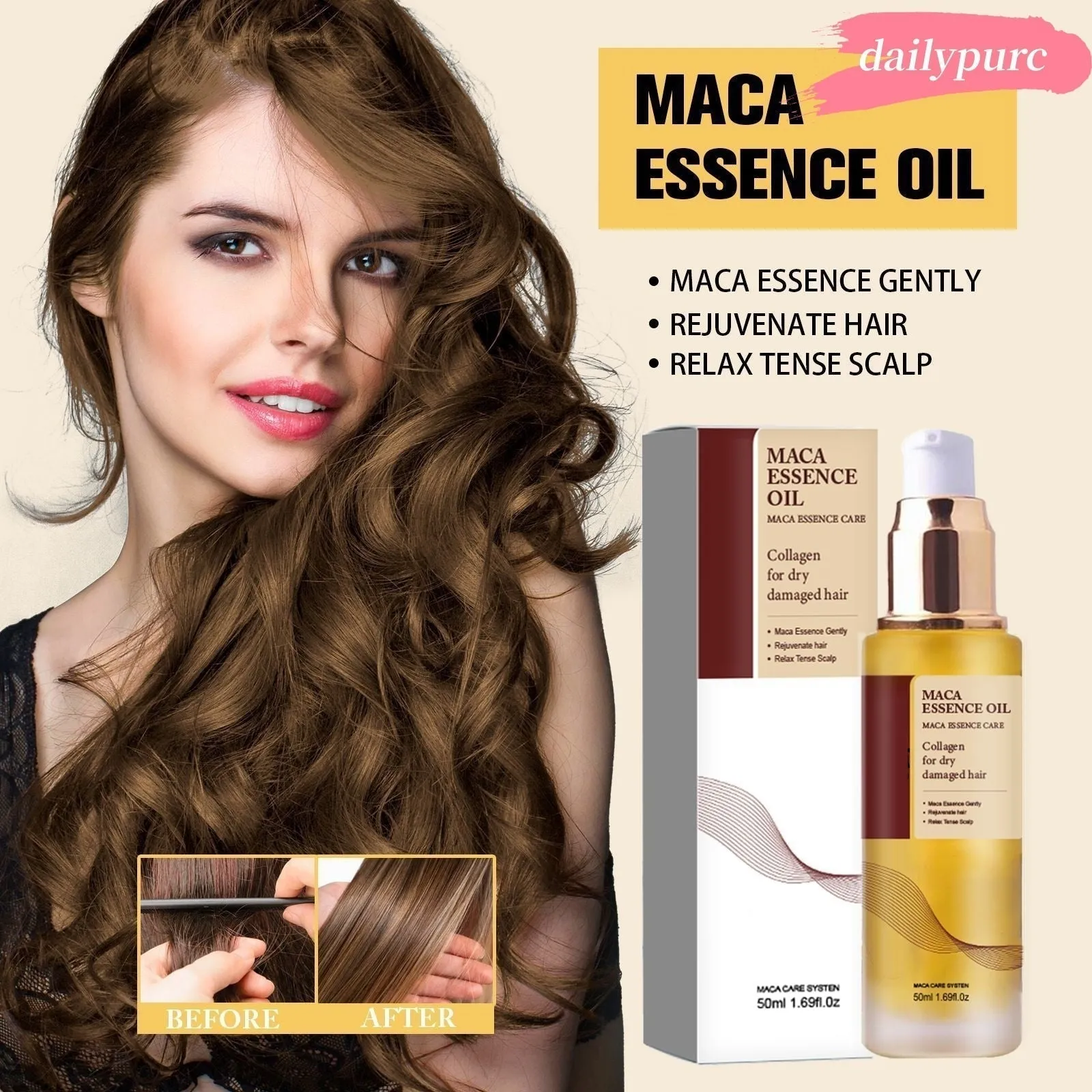 Limited Time OfferCollagen Repair Hair Essential Oil