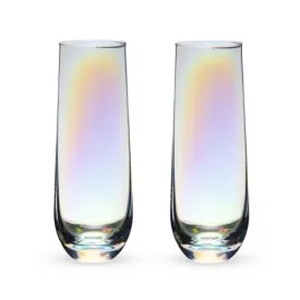 Luster Stemless Champagne Flute by Twine