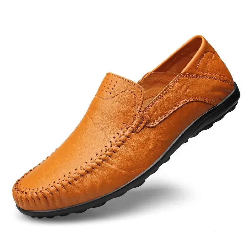 Men Genuine Leather Casual Loafers