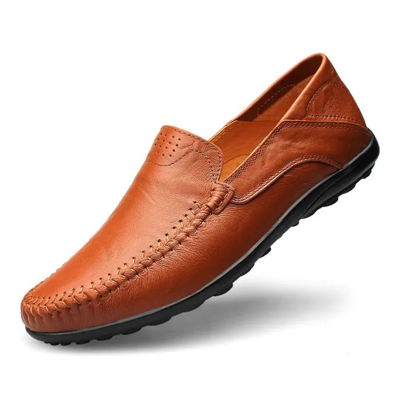 Men Genuine Leather Casual Loafers