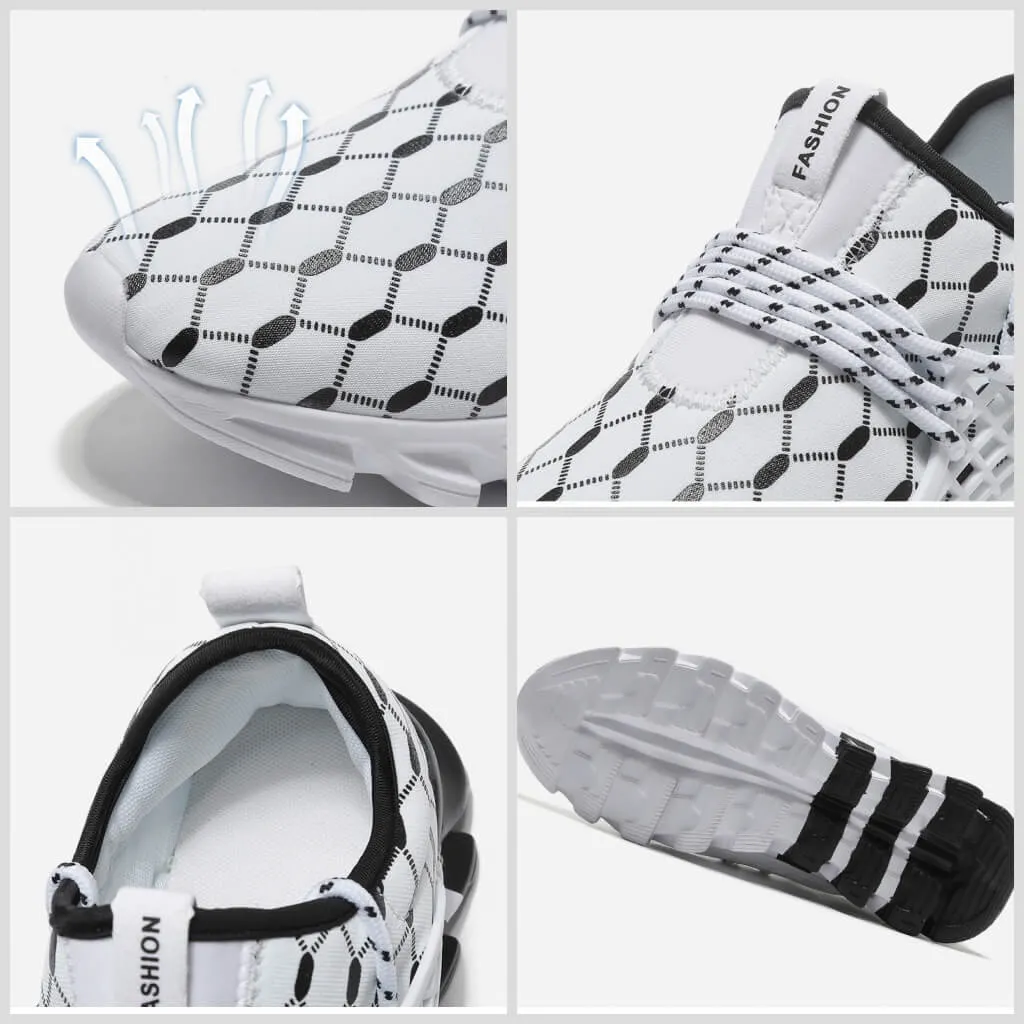 Mens Light Breathable Running Shoes Sneakers