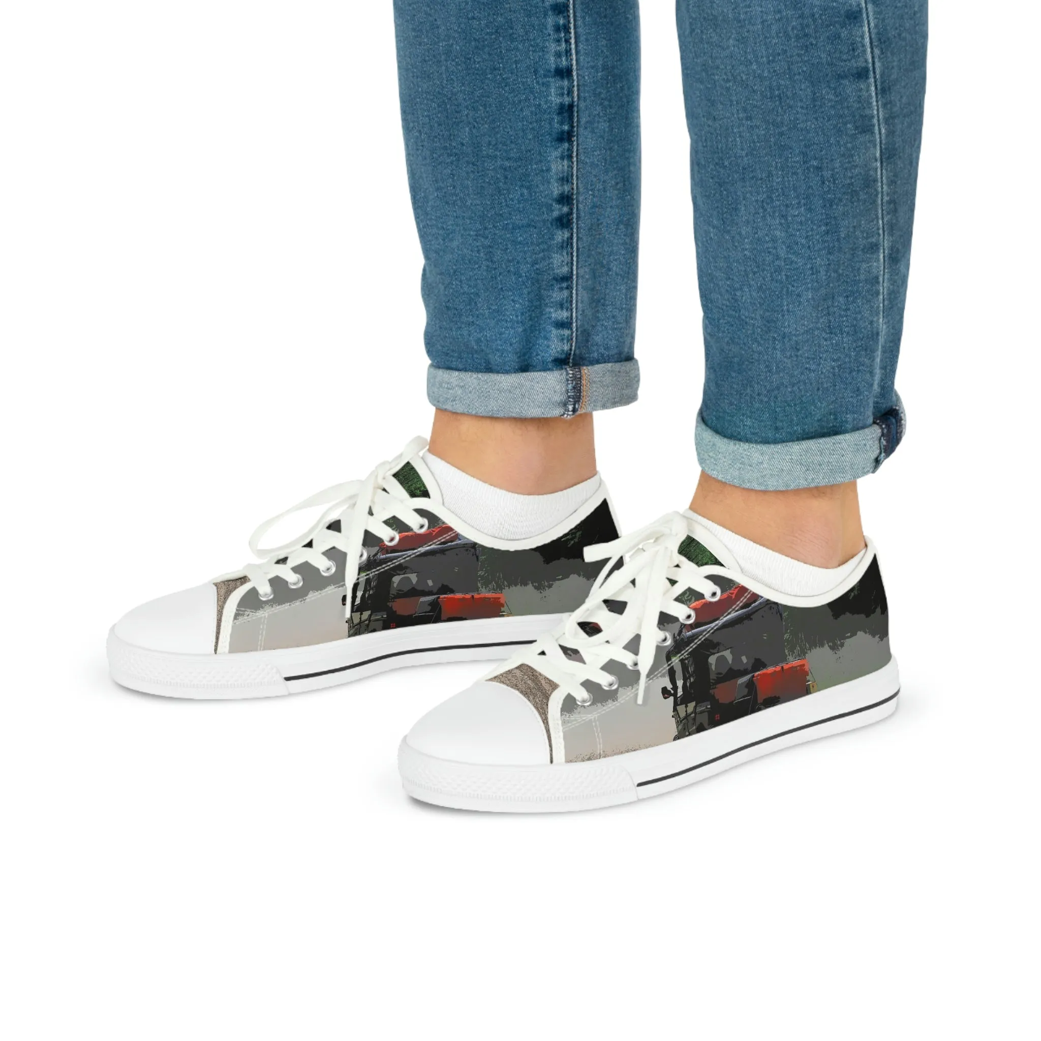 Men's Low Top Sneakers ... "Whilst Hitting The Accerator Pedal ... Motor The Mountains In Style Like 'Magruder' " ... Magruder Corridor, Central Idaho