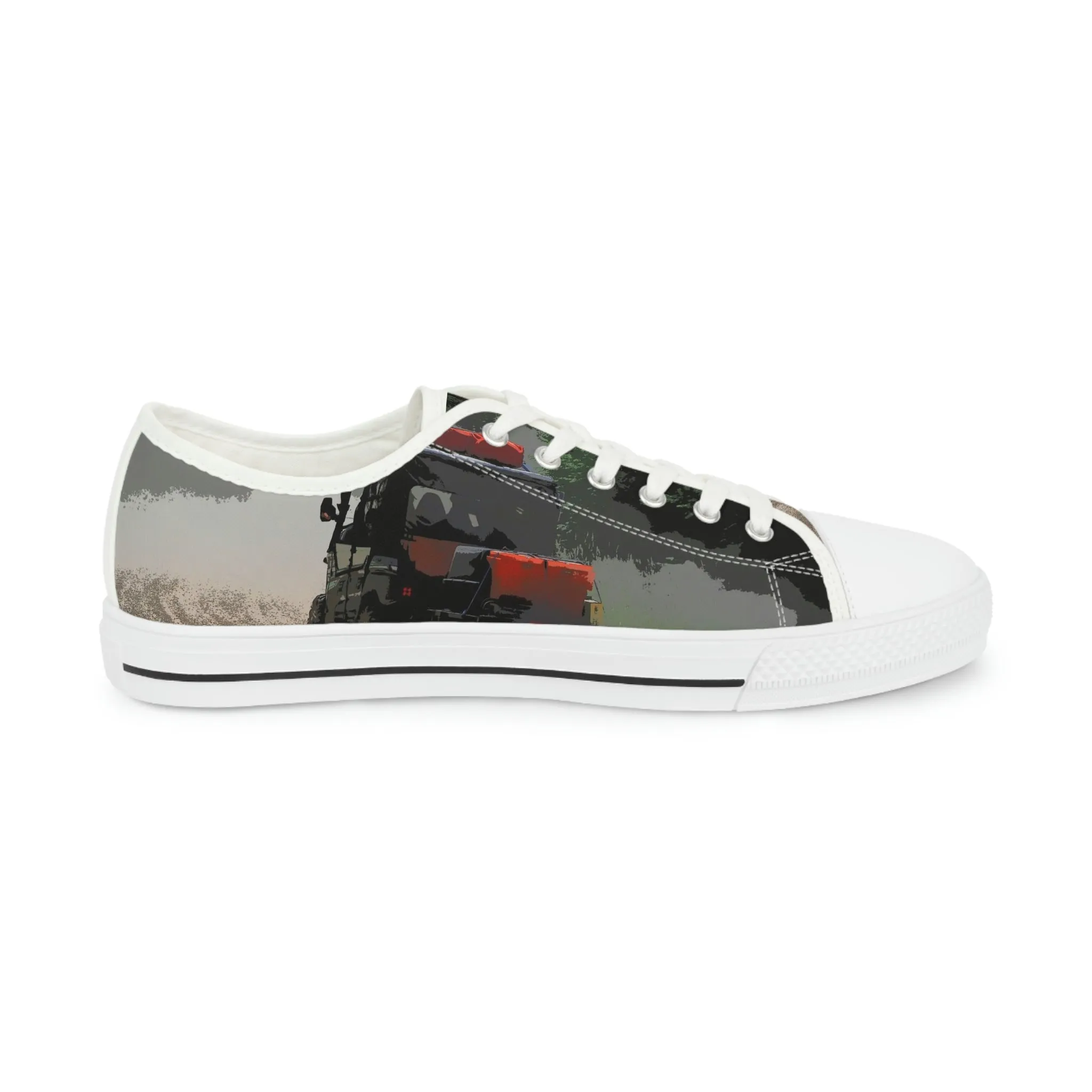 Men's Low Top Sneakers ... "Whilst Hitting The Accerator Pedal ... Motor The Mountains In Style Like 'Magruder' " ... Magruder Corridor, Central Idaho