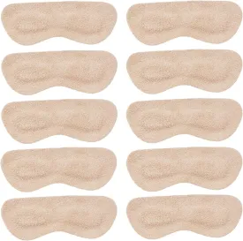 Mintfoot Leather Heel Grips - 10 Pieces - Shoe Liners for Women & Men - Heel Snugs to Stop Blisters & Cuts