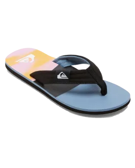 Molokai Layback II Flip Flops in Blue, Blue and Orange