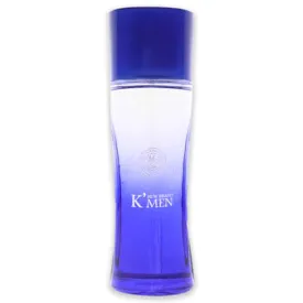 New Brand K Men by New Brand for Men - 3.3 oz EDT Spray