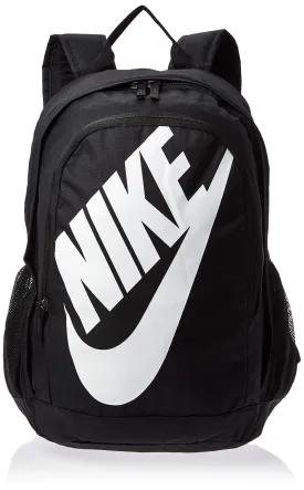 Nike Sportswear Hayward Futura Backpack for Men, Large Backpack with Durable Polyester Shell and Padded Shoulder Straps, Black/Black/White