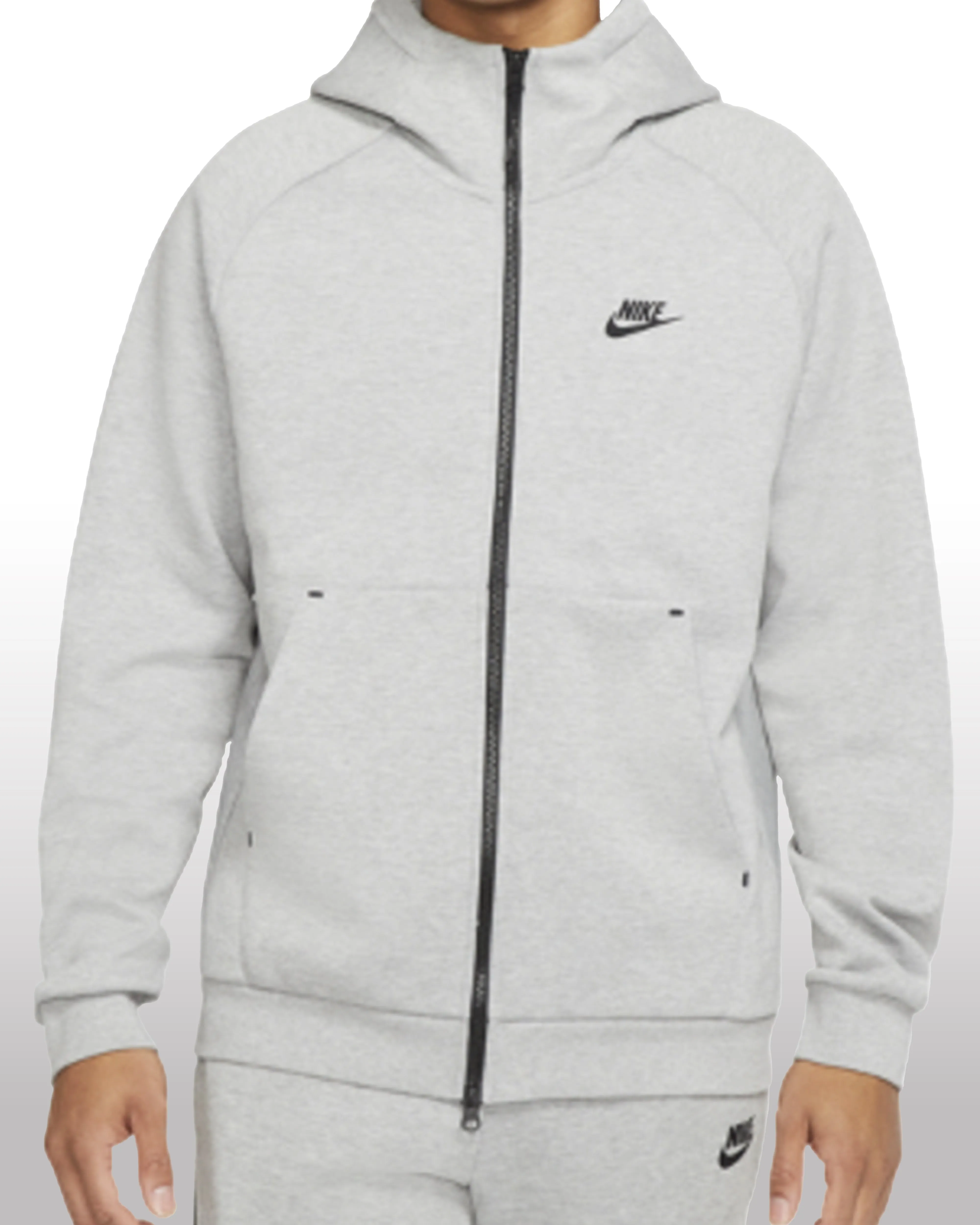 Nike Zip-Hoodie Grau
