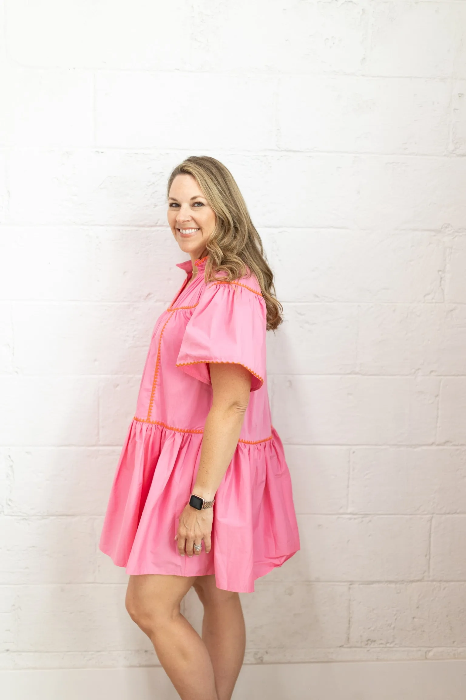 Pink Tier Dress